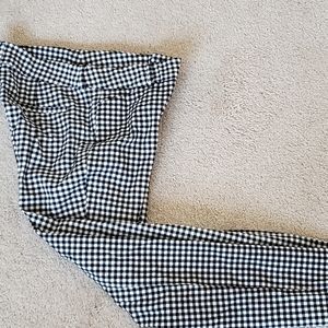 checked old navy dress pant